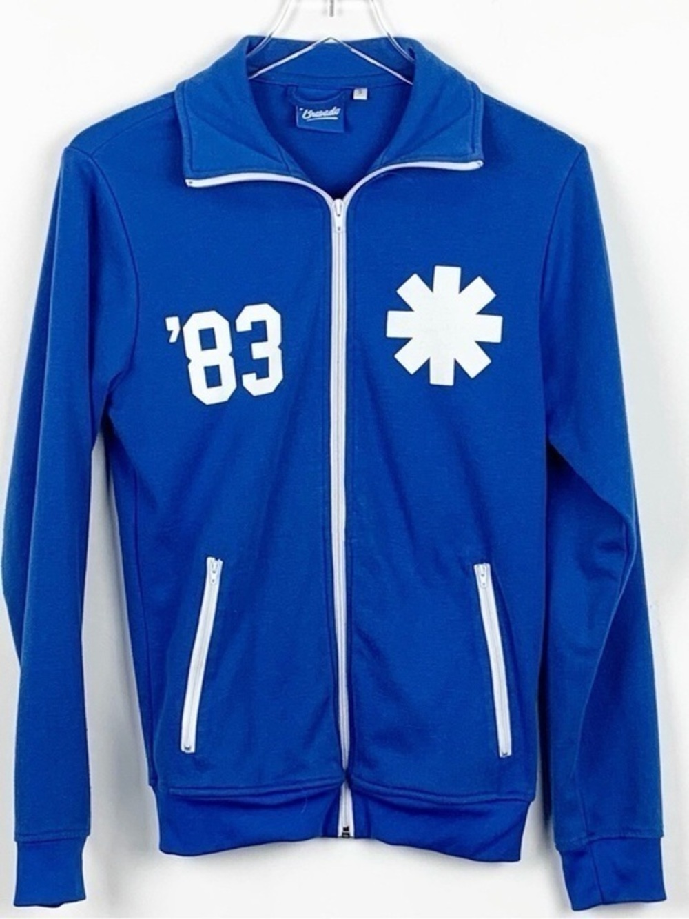 Red Hot Chili Peppers Blue Jogger Jacket ‘83 RHCP Size Small